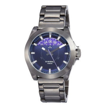 Correa de reloj Diesel DZ1698 Acero inoxidable Gris antracita 20mm