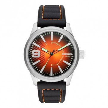 Correa de reloj Diesel DZ1858 Cuero Negro 24mm