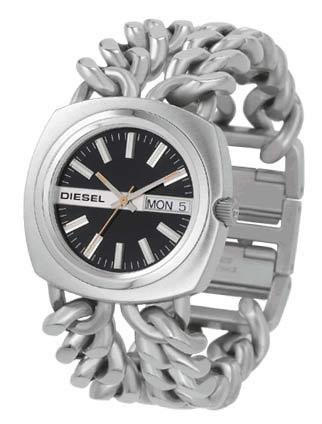 Correa de reloj (Combinación de correa + caja) Diesel DZ2093 Acero 26mm