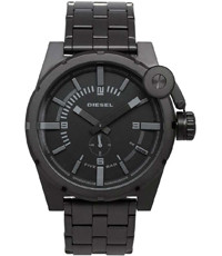 Correa de reloj Diesel DZ4235 Acero inoxidable Negro 24mm