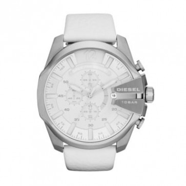 Correa de reloj Diesel DZ4292 Cuero Blanco 26mm