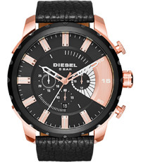 Correa de reloj Diesel DZ4347 Cuero Negro 26mm