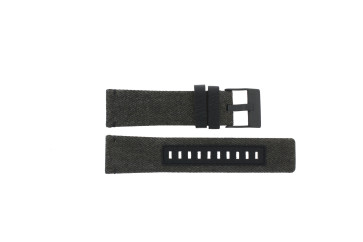 Correa de reloj Diesel DZ4373 Cuero/Textil Negro