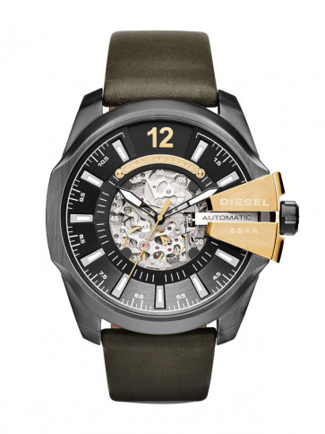 Correa de reloj Diesel DZ4379 Cuero Verde oliva 27mm