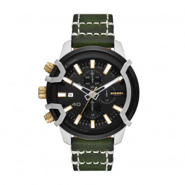Correa de reloj Diesel DZ4585 Cuero Verde 22mm