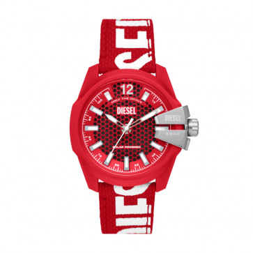Correa de reloj Diesel DZ4619 Nylon/perlón Rojo 22mm