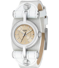 Correa de reloj Diesel DZ5072 Cuero Blanco 22mm