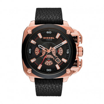 Correa de reloj Diesel DZ7346 Cuero Negro 26mm