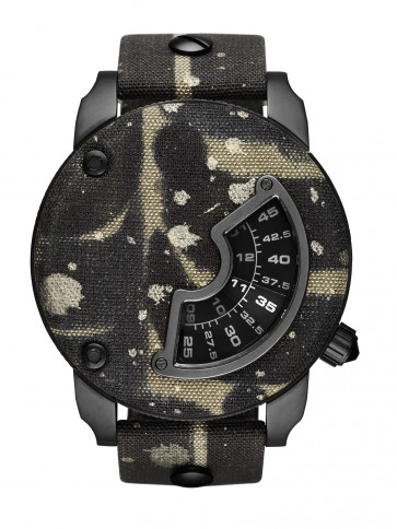 Correa de reloj Diesel DZ7387 Cuero/Textil Camuflaje 24mm