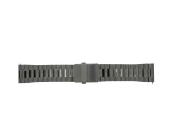 Correa de reloj Diesel DZT2004 Acero inoxidable Gris antracita 24mm