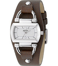 Correa de reloj Fossil ES2482 Cuero Marrón 10mm