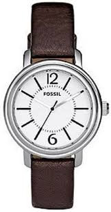 Correa de reloj Fossil ES2718 Cuero Marrón 14mm