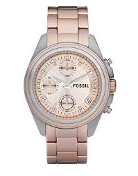 Correa de reloj Fossil ES2915 Acero Rosado 18mm