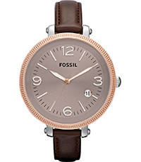 Correa de reloj Fossil ES3132 Cuero Marrón 12mm