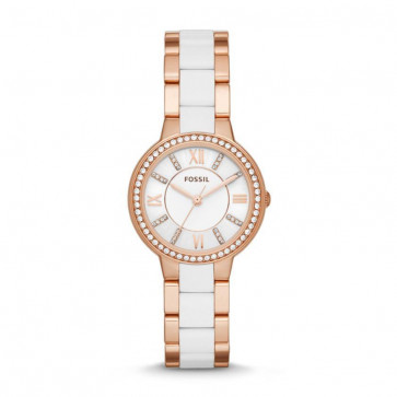 Correa de reloj Fossil ES3561 Acero inoxidable Rosado 14mm