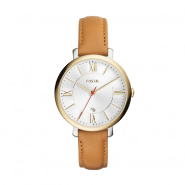 Correa de reloj Fossil ES3737 Cuero Cognac 14mm