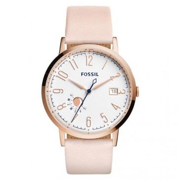 Correa de reloj Fossil ES3991 Cuero Beige 20mm