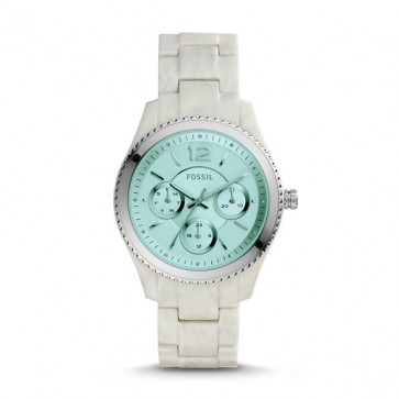 Correa de reloj Fossil ES4019 Plástico Marrón 18mm