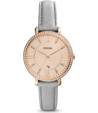 Correa de reloj Fossil ES4304 Cuero Gris 14mm