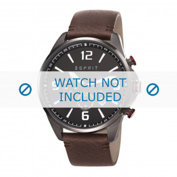 Esprit correa de reloj ES108001-001 Cuero Marrón