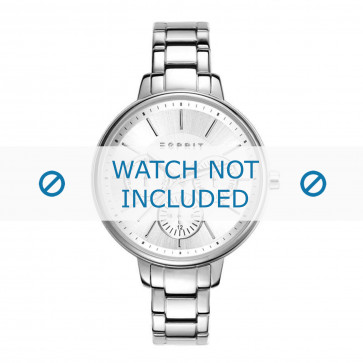 Esprit correa de reloj ES108152-001 Metal Plateado