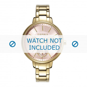 Esprit correa de reloj ES108152-002 Metal Dorado