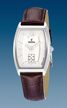 Correa de reloj Festina F16024-1 Cuero Marrón 18mm