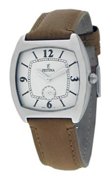 Correa de reloj Festina F16041-5 Cuero Marrón 22mm