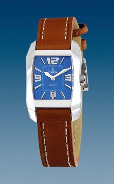 Correa de reloj Festina F16137-3 Cuero Cognac 16mm