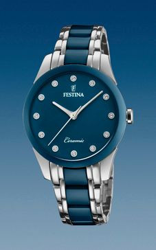 Correa de reloj Festina F20499.2 Acero Bicolor 17mm
