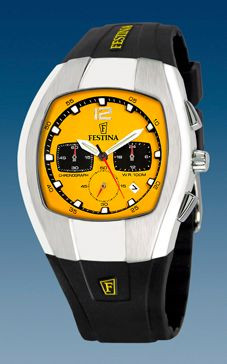 Correa de reloj Festina F6720-2 Caucho Negro