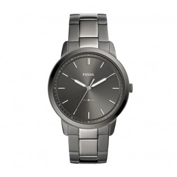 Correa de reloj Fossil FS5459 Acero Gris antracita 22mm