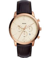 Correa de reloj Fossil FS5558 Cuero Marrón 22mm