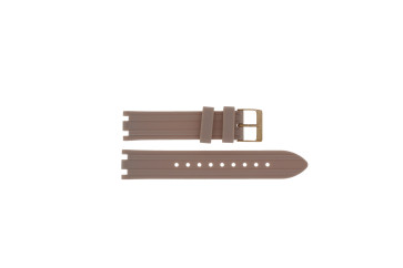 Correa de reloj Guess GW0407L3 / Heiress Silicona Beige 19mm