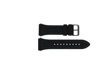 Correa de reloj Guess GW0422G2 / W0422G2 / Phoenix Caucho Negro 27mm