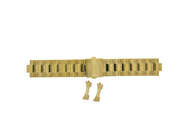 Correa de reloj Guess GW0627G2 / Parker Acero Chapado en oro 22mm