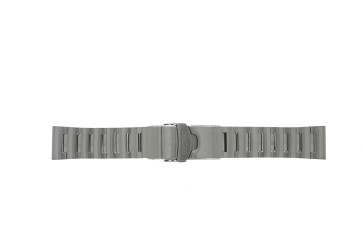 Correa de reloj Seiko SNJ033P1 / H855-00A0 / M0JT551J0 Acero inoxidable Acero 22mm
