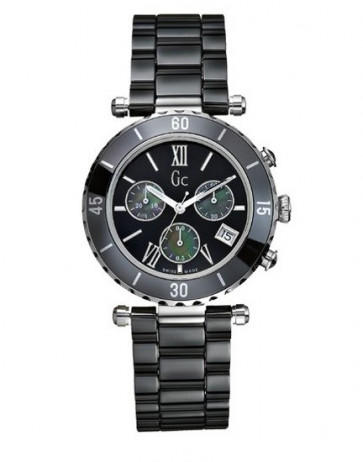 Correa de reloj Guess GC43001M Cerámica Negro