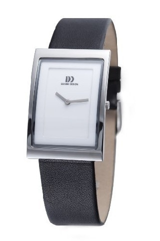 Correa de reloj Danish Design IV12Q742 / IQ12Q827/ IQ13Q827 Cuero Negro 20mm