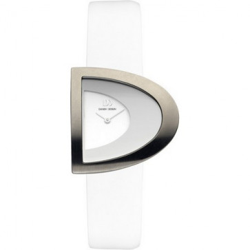 Correa de reloj Danish Design IV12Q842 Cuero Blanco