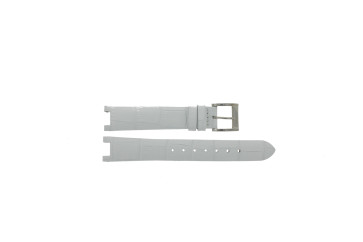 Correa de reloj Jaguar J832-1 Cuero Blanco