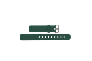 Correa de reloj Jacob Jensen 643 / 653 Caucho Verde 17mm