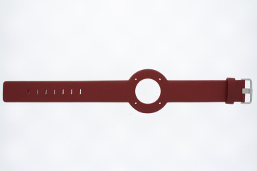 Correa de reloj Jacob Jensen 273 Cuero Rojo 23mm