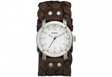 Correa de reloj Fossil JR1290 Cuero Marrón 16mm