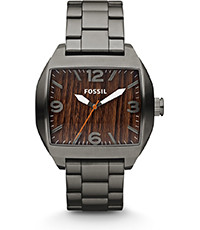 Correa de reloj Fossil JR1361 Acero inoxidable Gris antracita 22mm