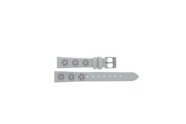 Correa de reloj Calypso K5712/3 Cuero Blanco 14mm