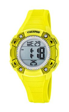 Correa de reloj Calypso K5728-1 Plástico Amarillo
