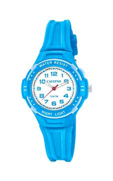 Correa de reloj Calypso K6070-3 Caucho Azul