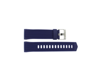 Correa de reloj Reloj inteligente Calypso K8502-2 / K8502-3 Caucho Azul 13mm