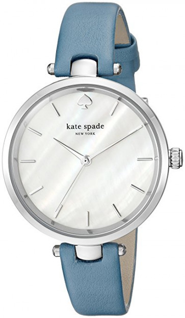 Correa de reloj Kate Spade New York KSW1282 Cuero Azul claro 6mm